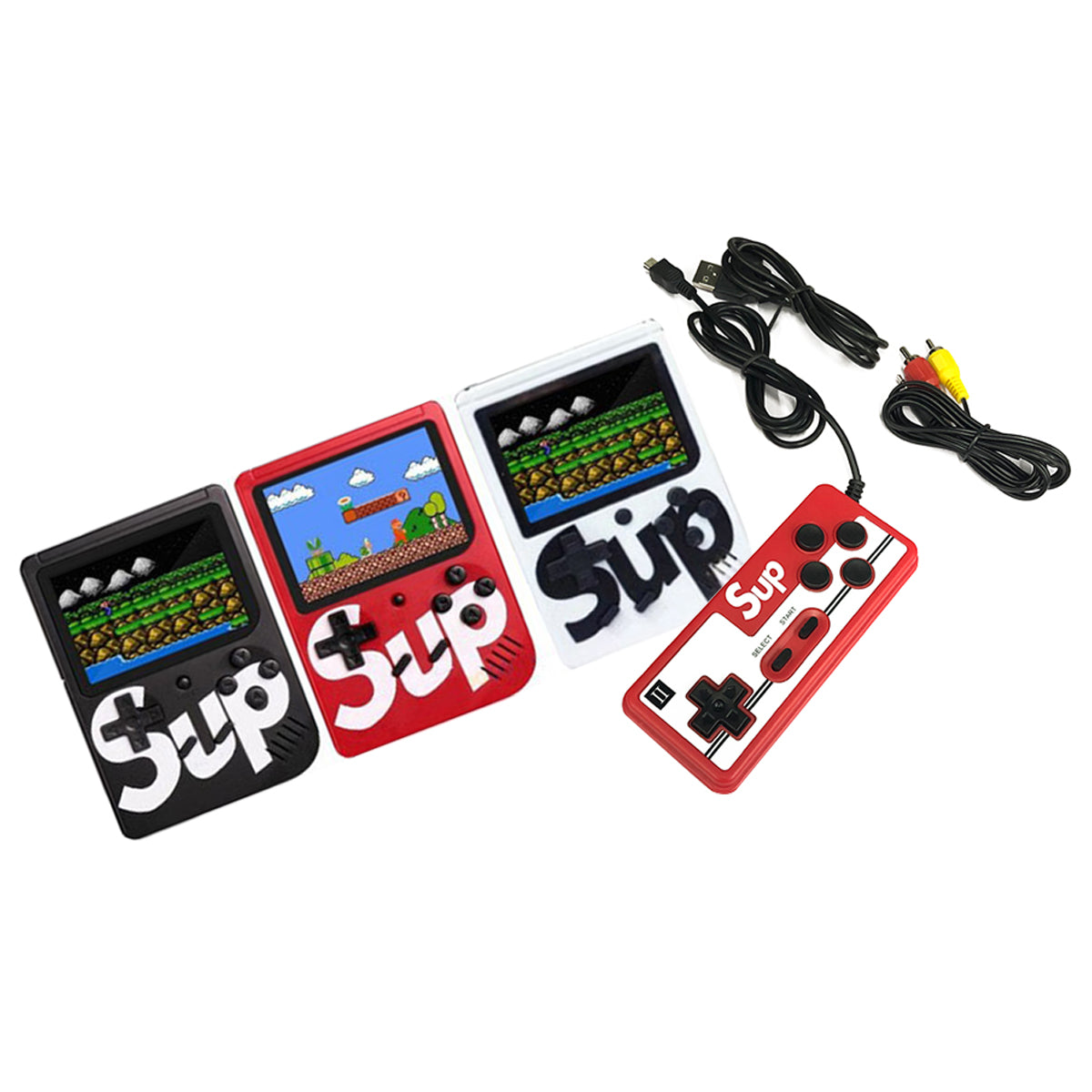 Retro Mini Handheld Video Game Console Built in 400 Games 2 Players AU Stock