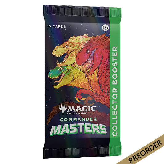 Magic Commander Masters Single Collector Booster
