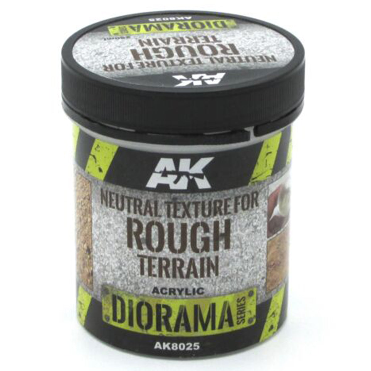 AK Interactive Dioramas - Terrains Neutral Texture for Rough Terrains 250ml