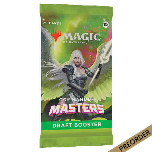 Magic Commander Masters Single Draft Booster