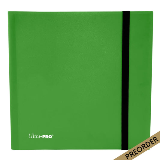 ULTRA PRO BINDER - ECLIPSE PRO-Binder - 12PKT- Lime Green