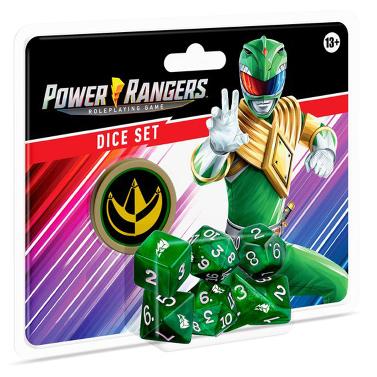 Power Rangers RPG Green Dice Set