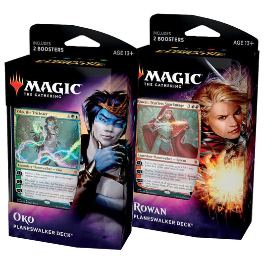 Throne of Eldraine Planeswalker Theme Decks (Pair) Magic the Gathering