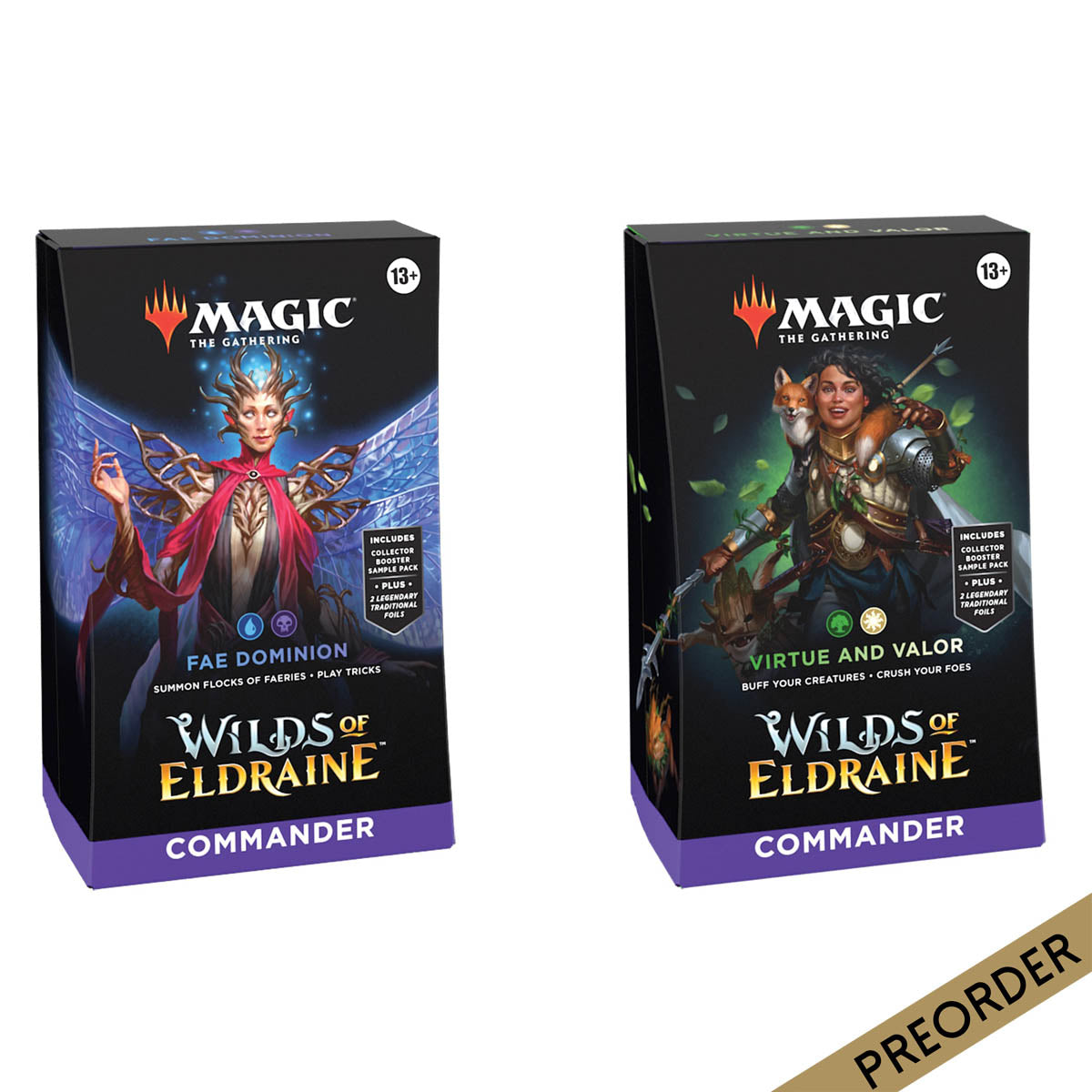 Magic Wilds of Eldraine Commander Decks (Pair)