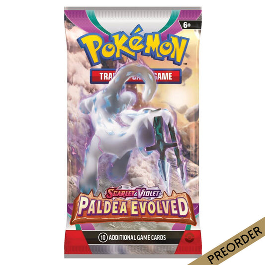 Scarlet & Violet 2 Paldea Evolved Single Booster POKEMON TCG
