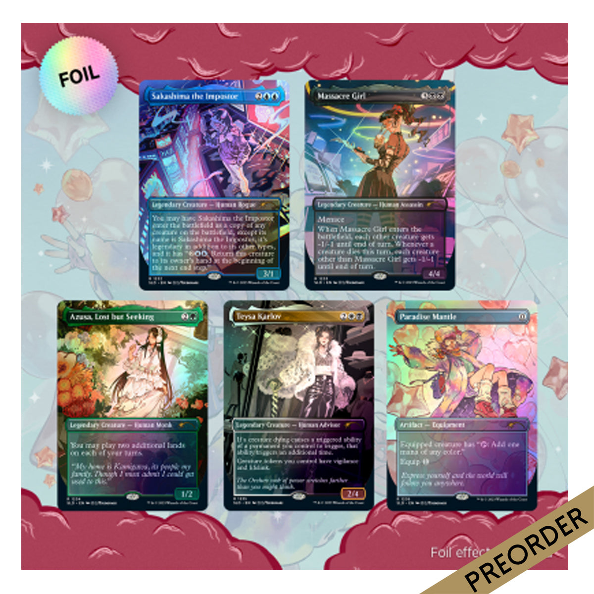 Secret Lair City Styles Foil Edition