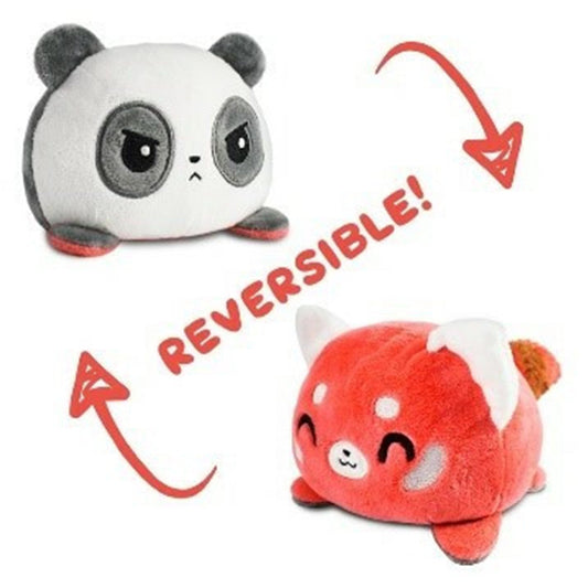 Reversible Plushie Panda Black/Red