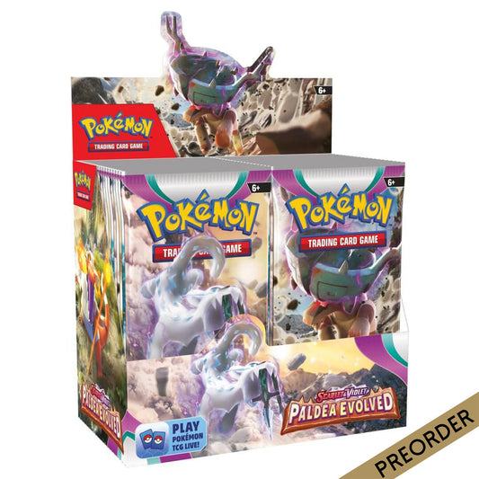 Scarlet & Violet 2 Paldea Evolved Booster Box POKEMON TCG