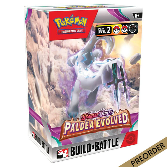 Scarlet & Violet 2 Paldea Evolved Build & Battle Box POKEMON TCG