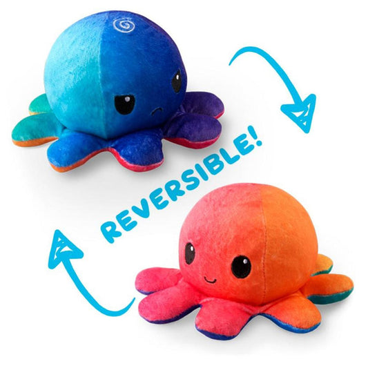 Reversible Plushie Octopus Sunset/Mermaid