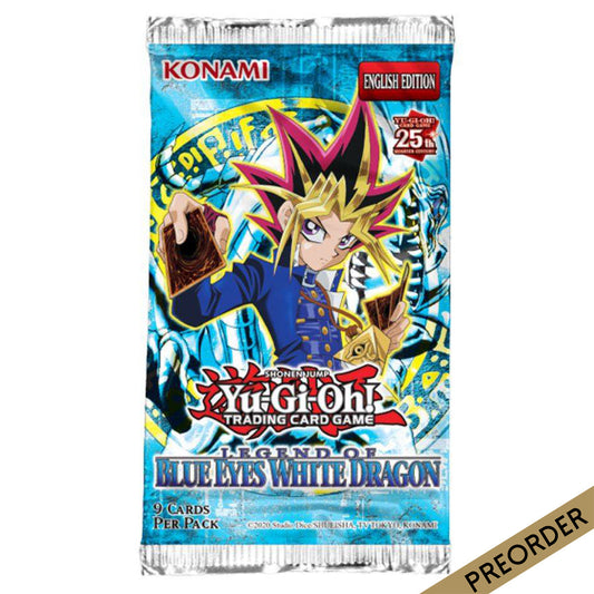 YuGiOh! - Legendary Collection 25th Anniversary Blue Eyes White Dragon Booster Box/Booster Bundle