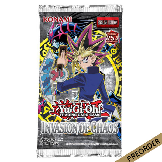 YuGiOh! - Legendary Collection 25th Anniversary Invasion of Chaos Booster Box/Booster Bundle
