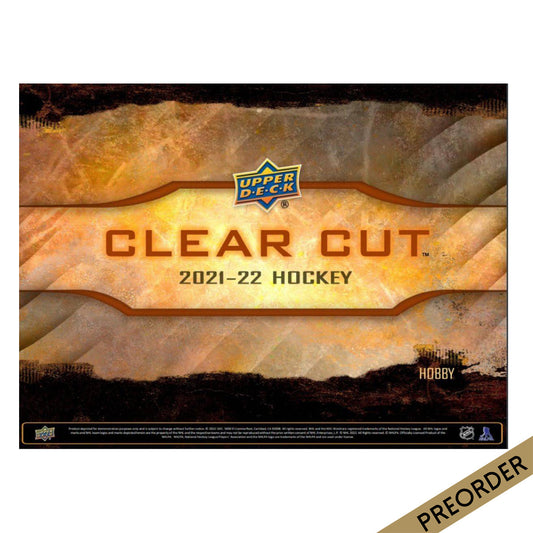 NHL - 2021/22 Clear Cut Hockey Trading Cards
