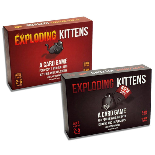 Exploding Kittens Combo: Original + NSFW