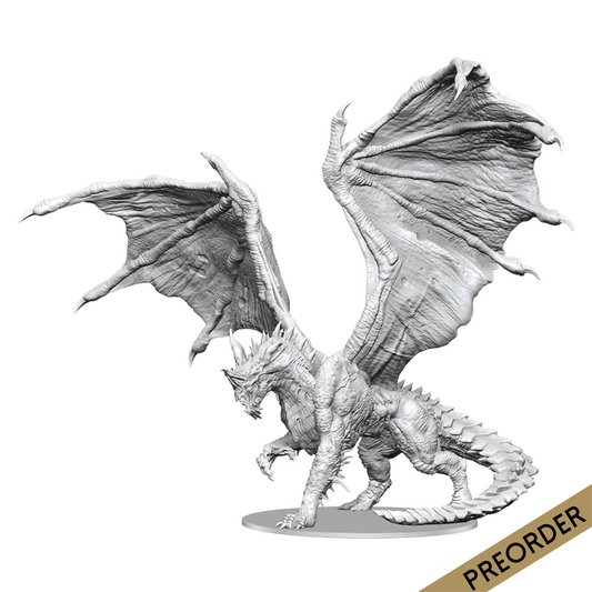 D&D Nolzurs Marvelous Miniatures Adult Blue Dragon