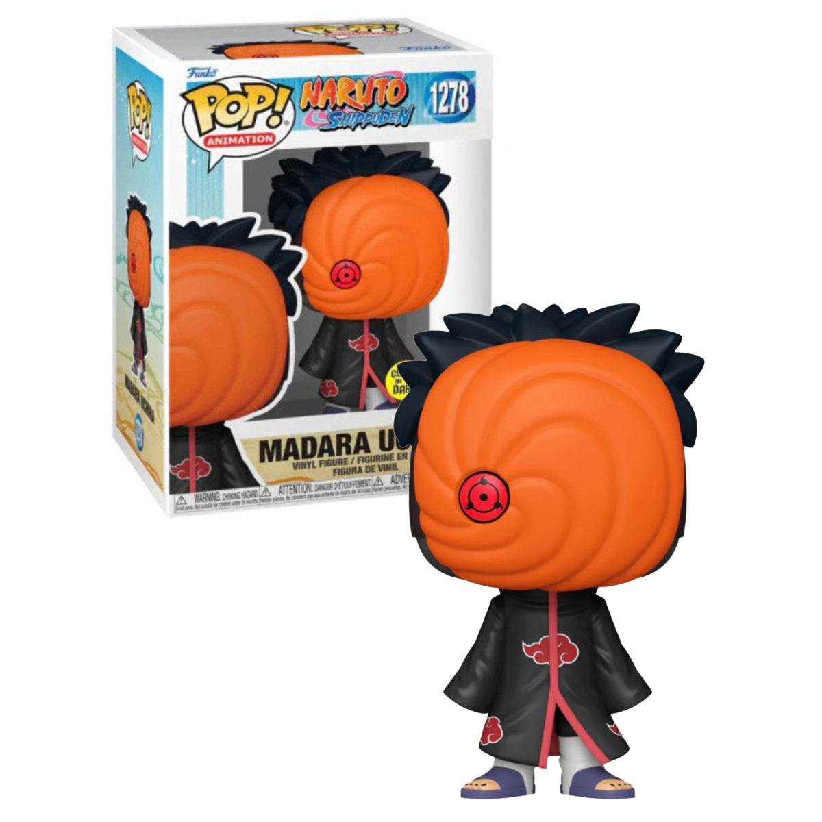 Naruto - Madara Uchiha Glow Pop! Vinyl