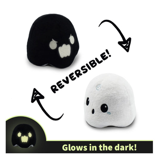 Reversible Plushie Ghost Black/White