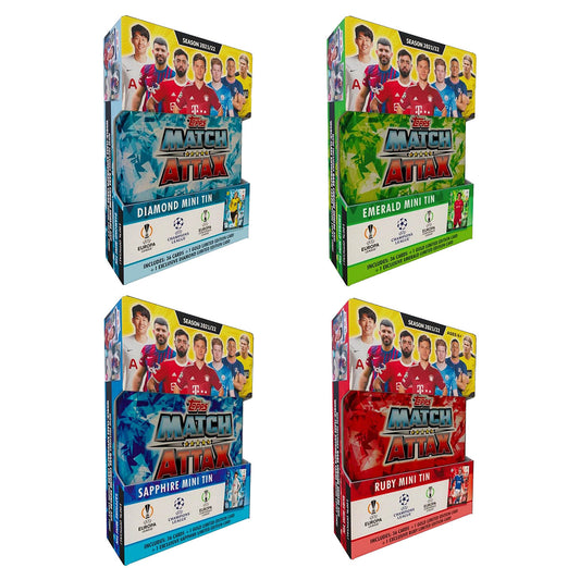 UEFA Champions League 2021/2022 Edition Mini Tins (Set of 4) MATCH ATTAX