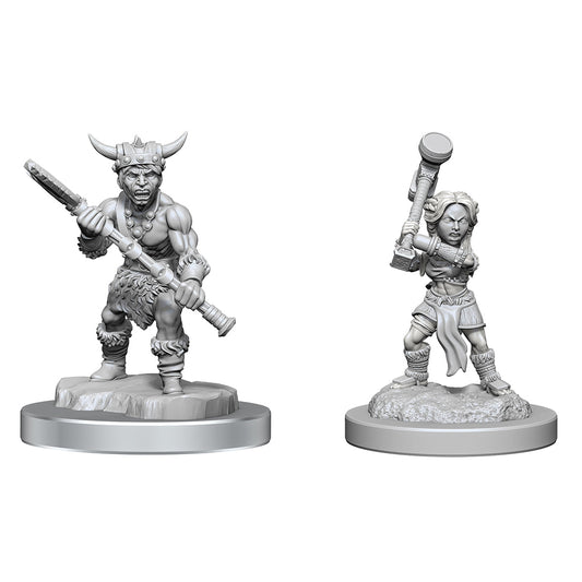 D&D Nolzurs Marvelous Miniatures Halfling Barbarians