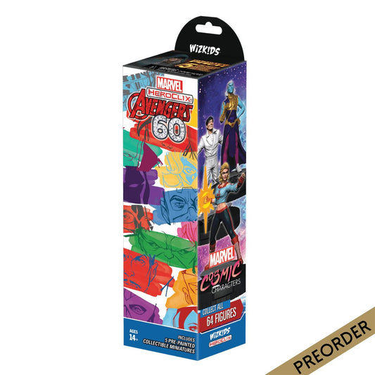 Marvel HeroClix Avengers 60th Anniversary Single Booster