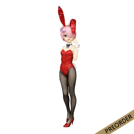Re:ZERO Starting Life in Another World BiCute Bunnies Figure Ram Red Color Version