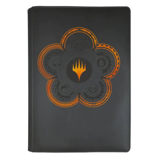 ULTRA PRO Magic The Gathering PRO Binder 9pkt Zippered Mana 7 Color Wheel