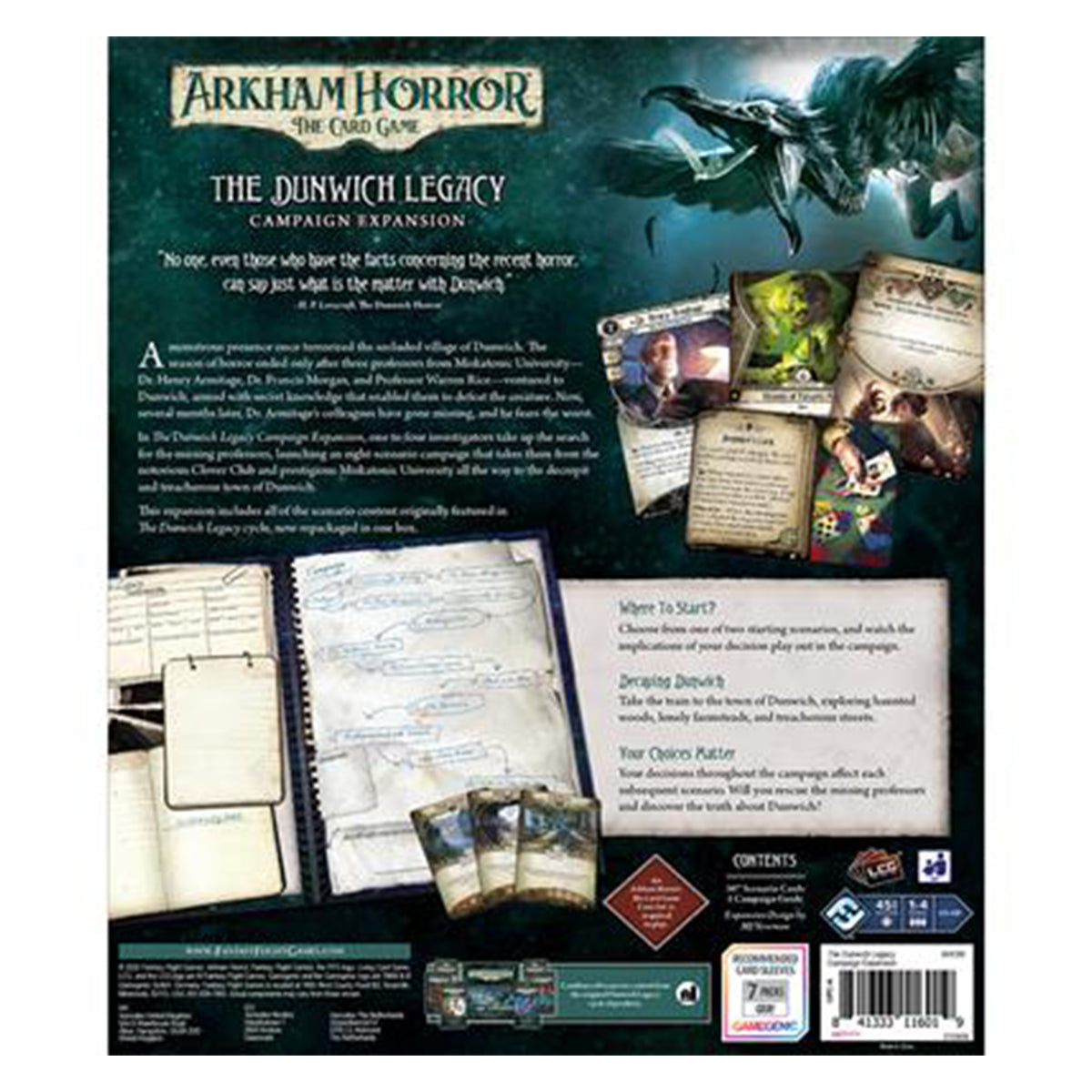 Arkham Horror LCG The Dunwich Legacy Campaign Expansion