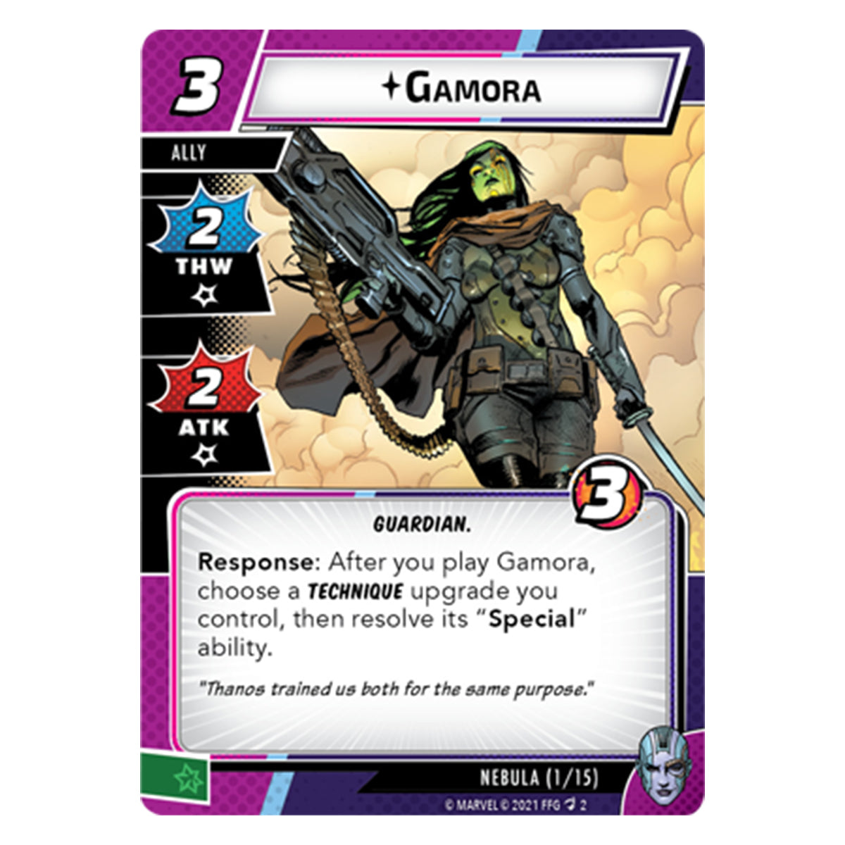 Marvel Champions LCG Nebula Hero Pack