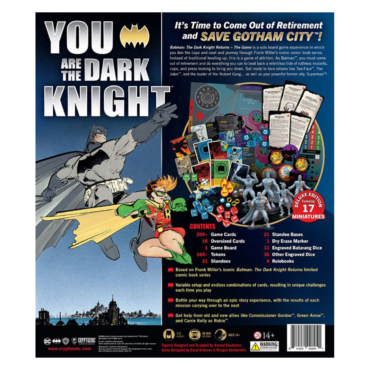 Batman The Dark Knight Returns Deluxe Board Game