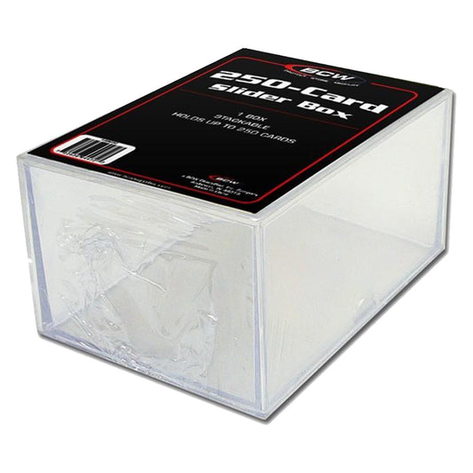 BCW 2 Piece Slider Box 250ct