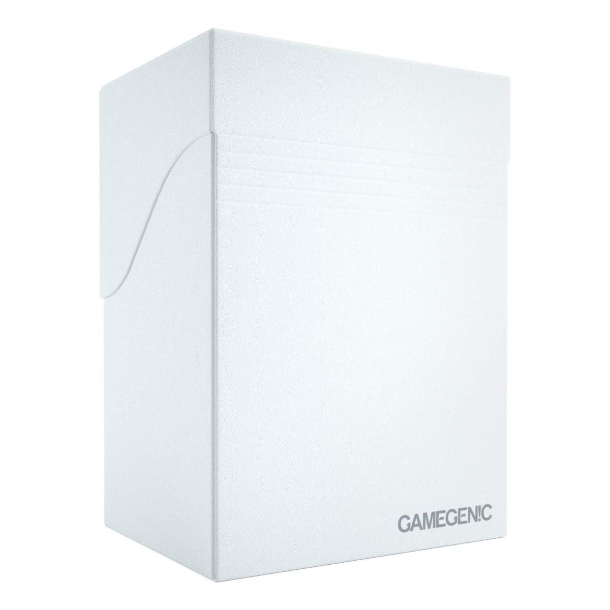 Gamegenic Deck Holder Holds 80 Sleeves Deck Box White