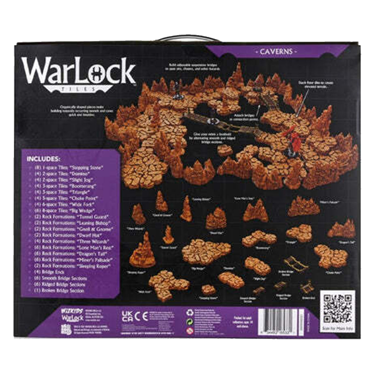 WarLock Tiles Caverns Base Set