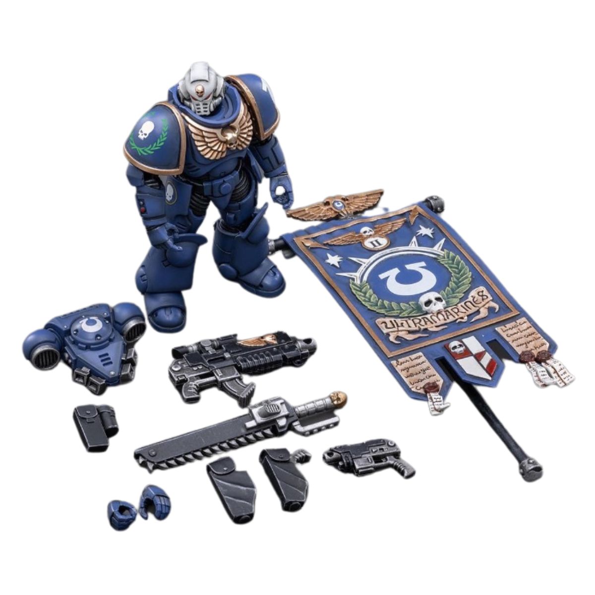Warhammer Collectibles: 1/18 Scale Ultramarines Primaris Ancient Posca