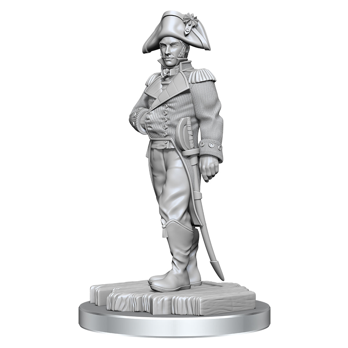 Wizkids Deep Cuts Unpainted Miniatures Ships Crew Box Set