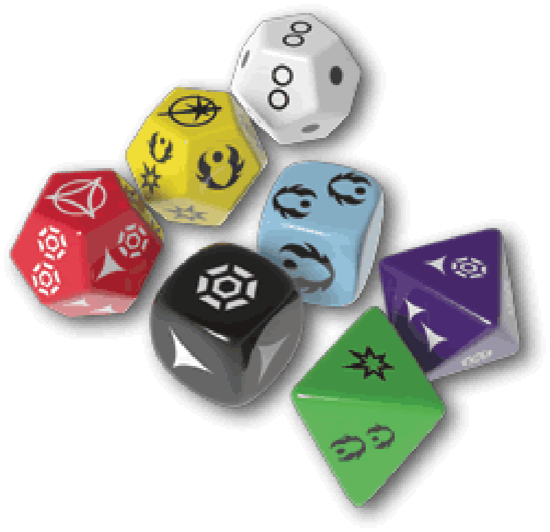 Star Wars Edge of the Empire Dice