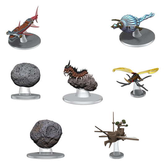 D&D Icons of the Realms Ship Scale Asteroid Encounters