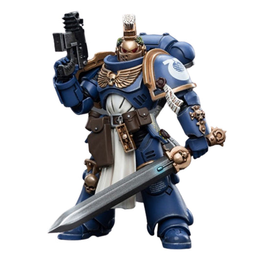 Warhammer Collectibles: 1/18 Scale Ultramarines Primaris Company Champion Brother Parnaeus