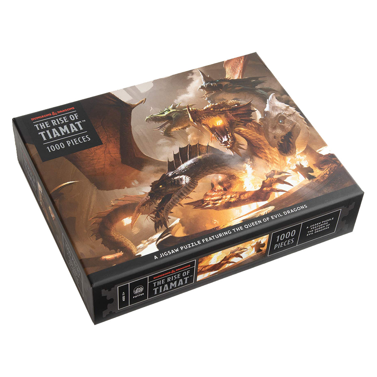 D&D Dungeons and Dragons The Rise of Tiamat Dragon Puzzle