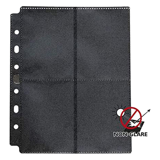 Dragon Shield 8 Pocket Pages Sideloaded Non-glare Front Display 50ct