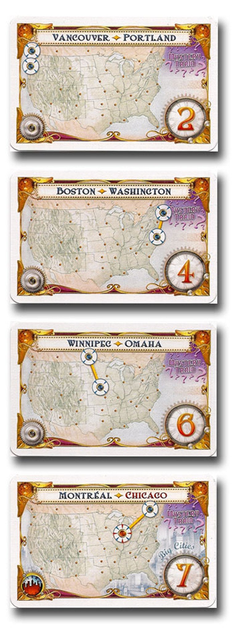 Ticket to Ride USA 1910 Expansion