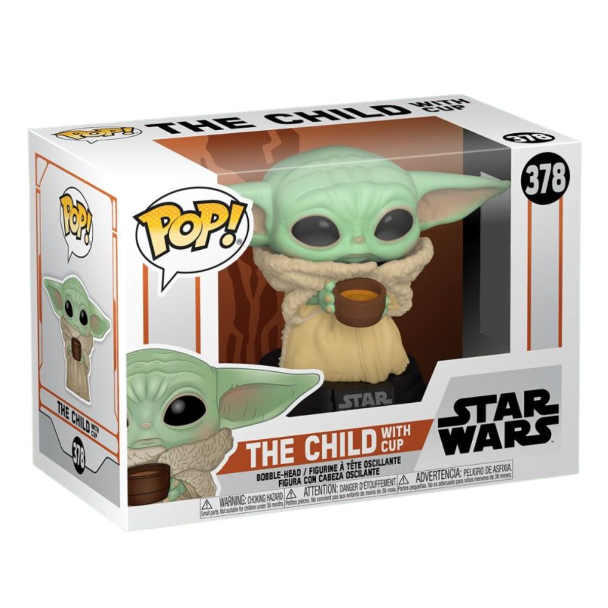 Star Wars: The Mandalorian - The Child with Cup Pop! Vinyl
