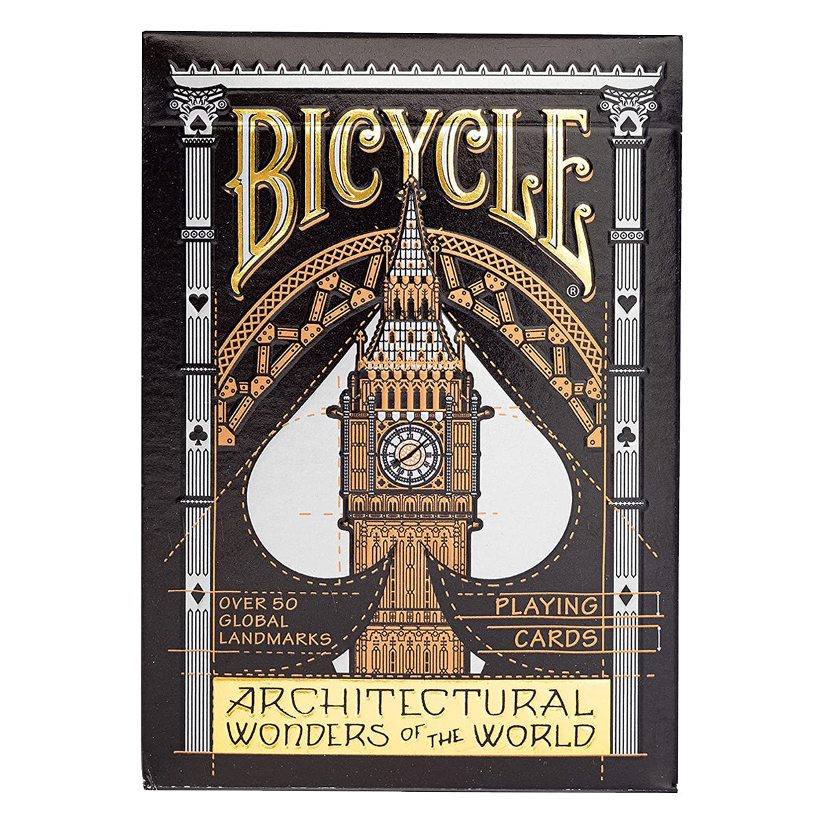 Bicycle Playing Cards Architectural Deck (Random select)
