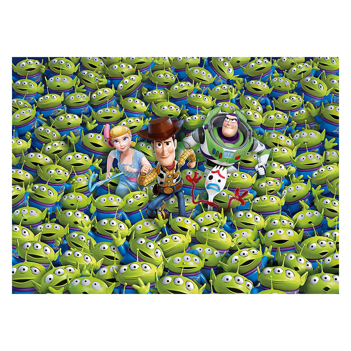 Clementoni Puzzle Disney Toy Story 4 Impossible Puzzle 1000 pieces