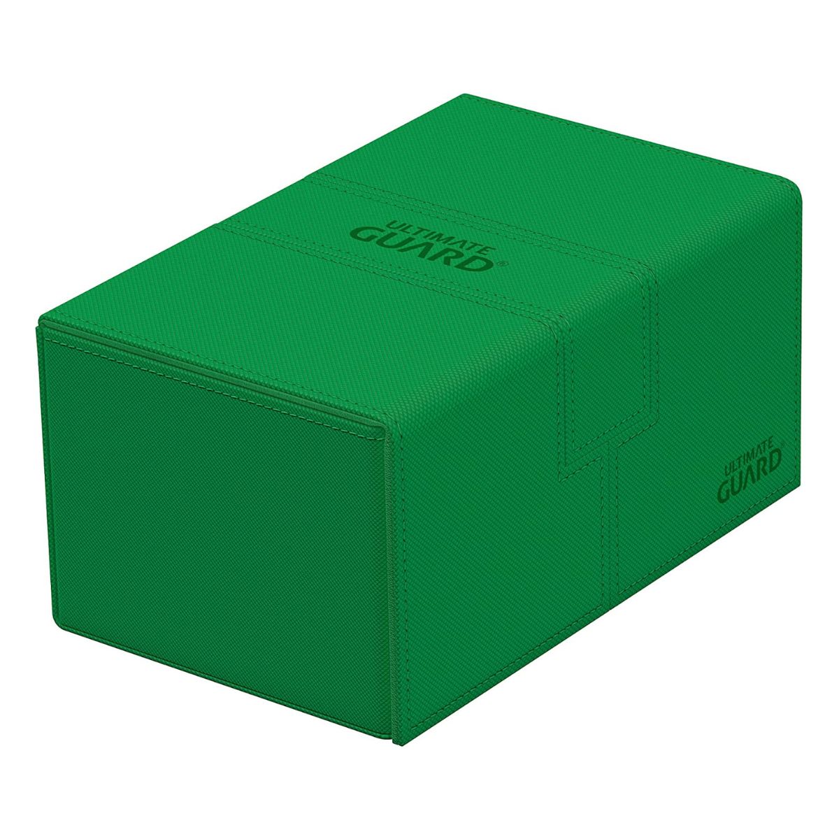 Ultimate Guard Flip n Tray 160+ XenoSkin Monocolor Green Deck Box