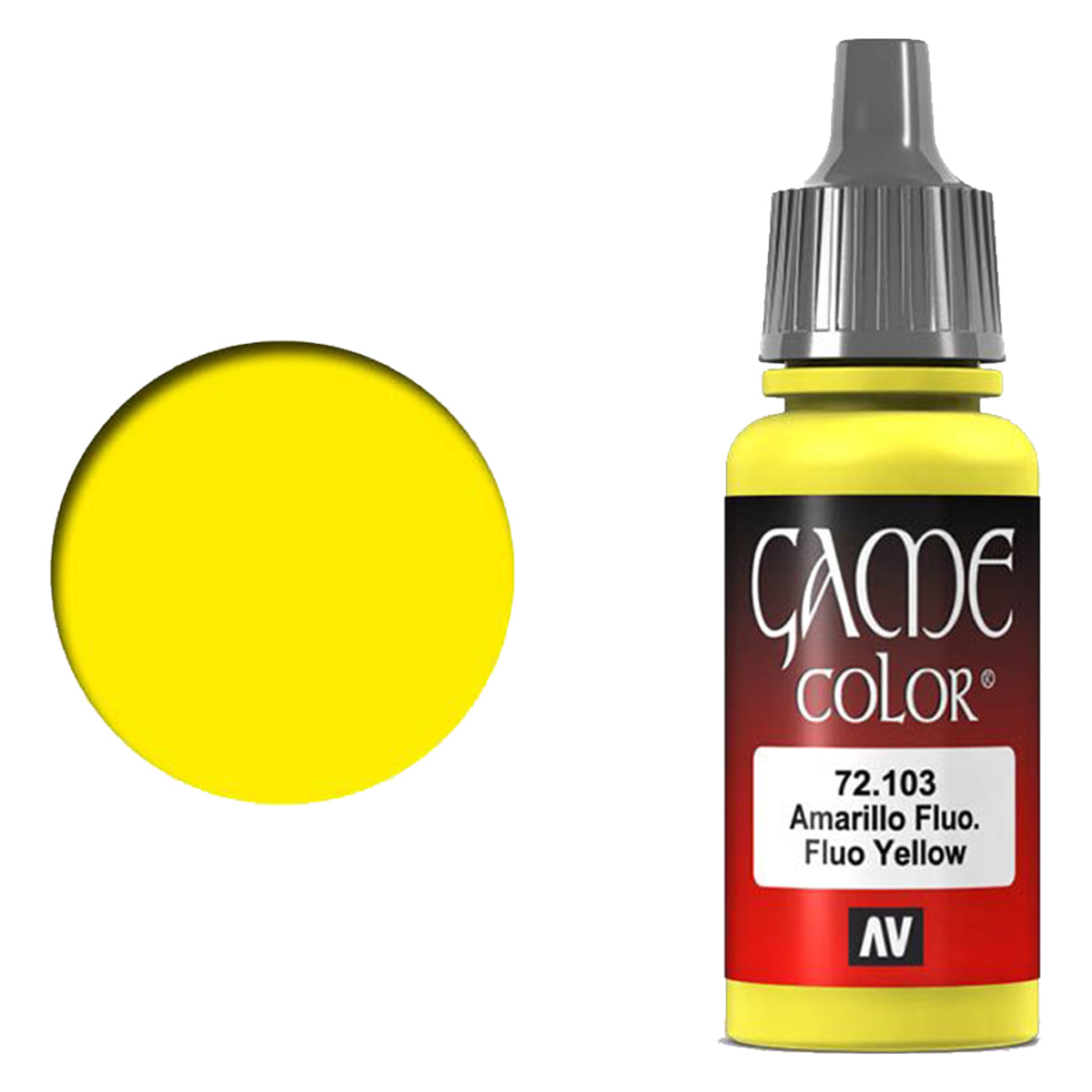 Vallejo Game Colour - Fluo Yellow 17 ml