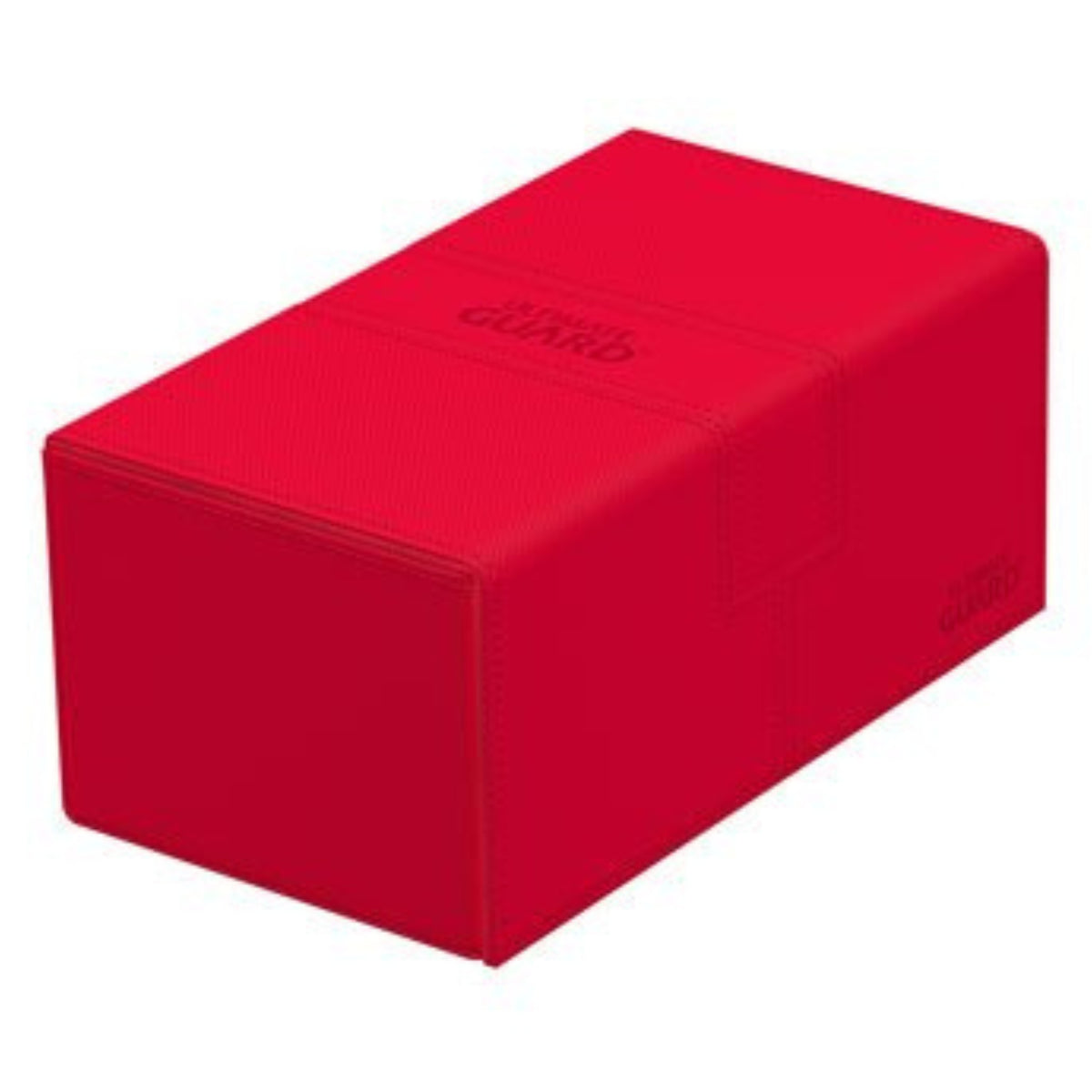 Ultimate Guard Twin Flip n Tray 200+ XenoSkin Monocolor Red Deck Box