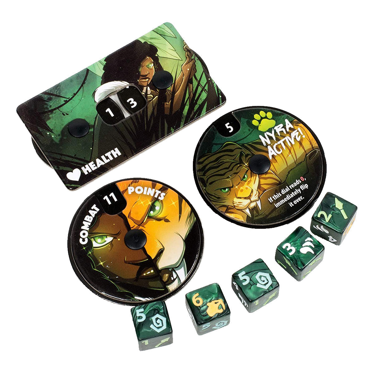 Dice Throne Season 2 Battle Box 2 Tactician VS Huntress