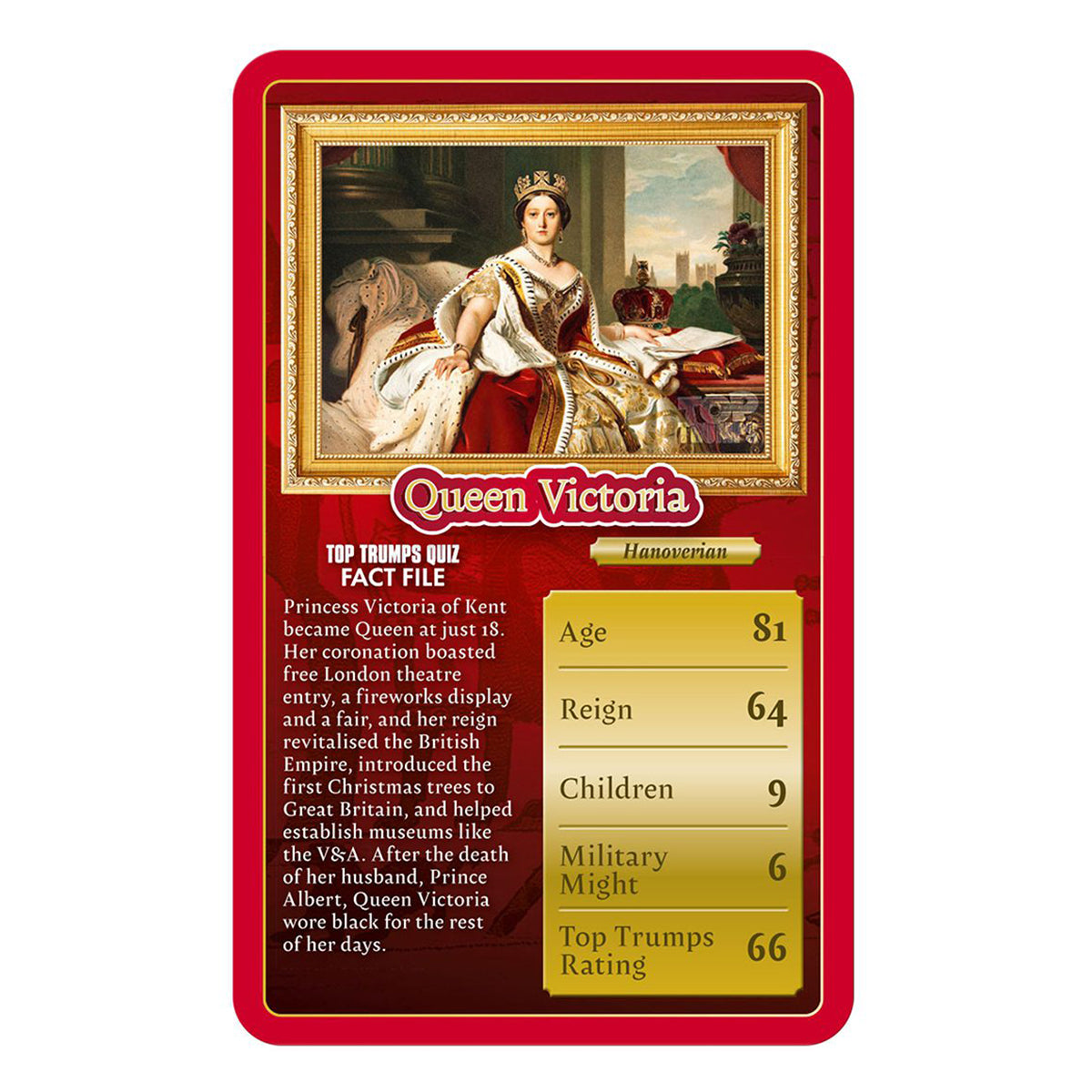 Kings and Queens Top Trumps Classics
