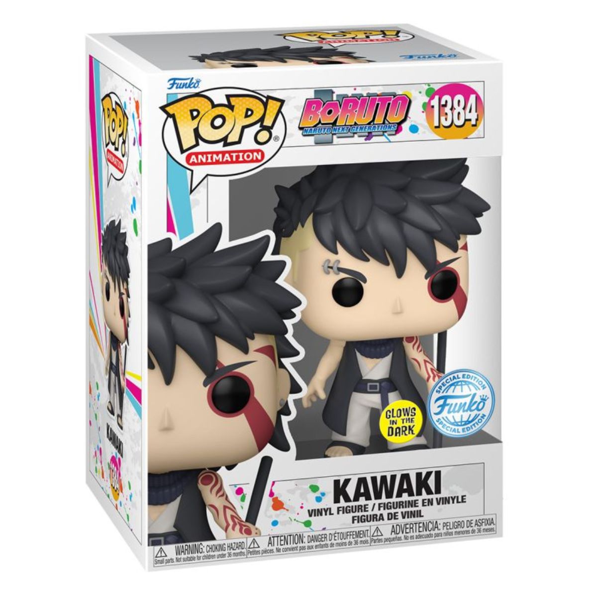 Boruto - Kawaki (Prologue) Glow Pop! Vinyl