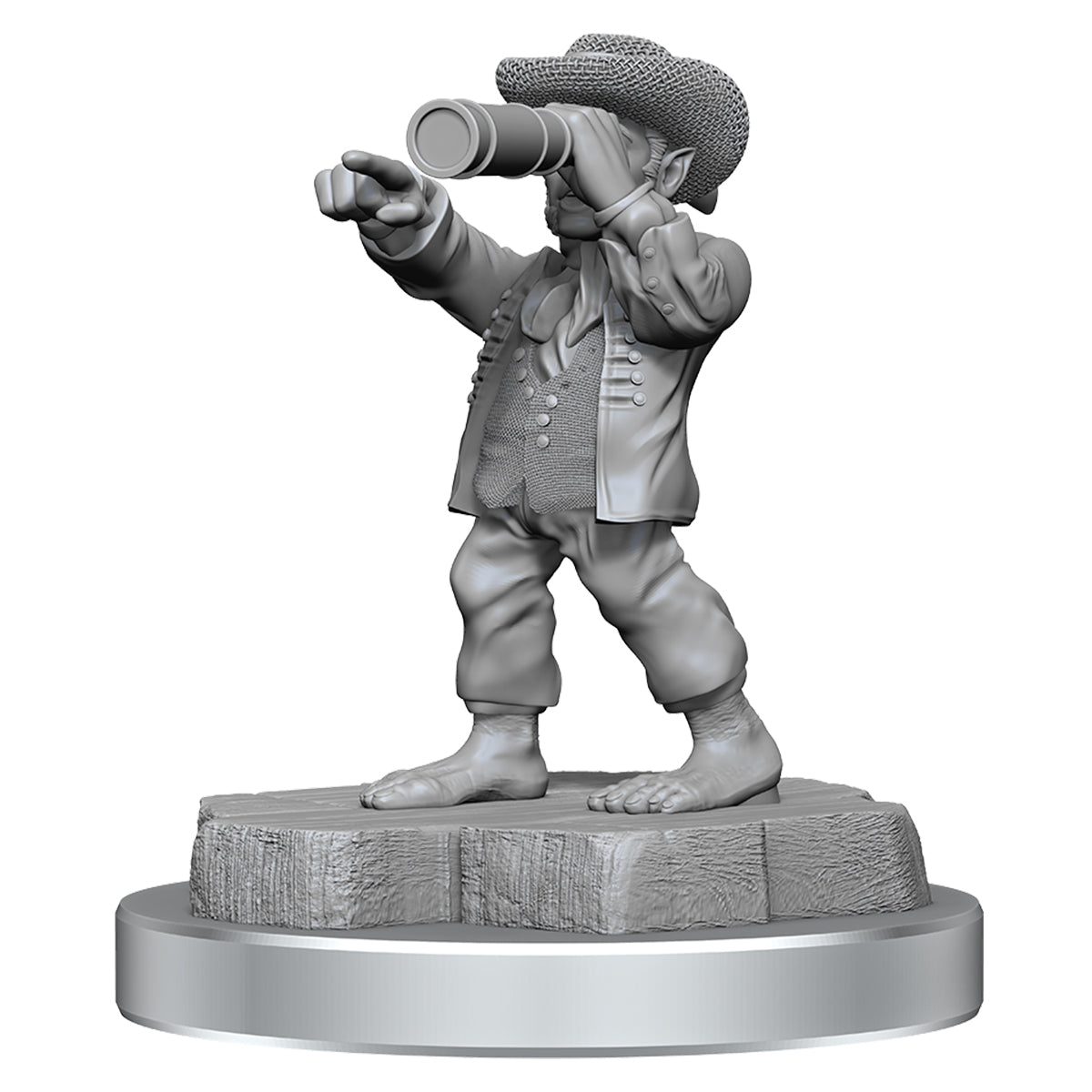 Wizkids Deep Cuts Unpainted Miniatures Ships Crew Box Set